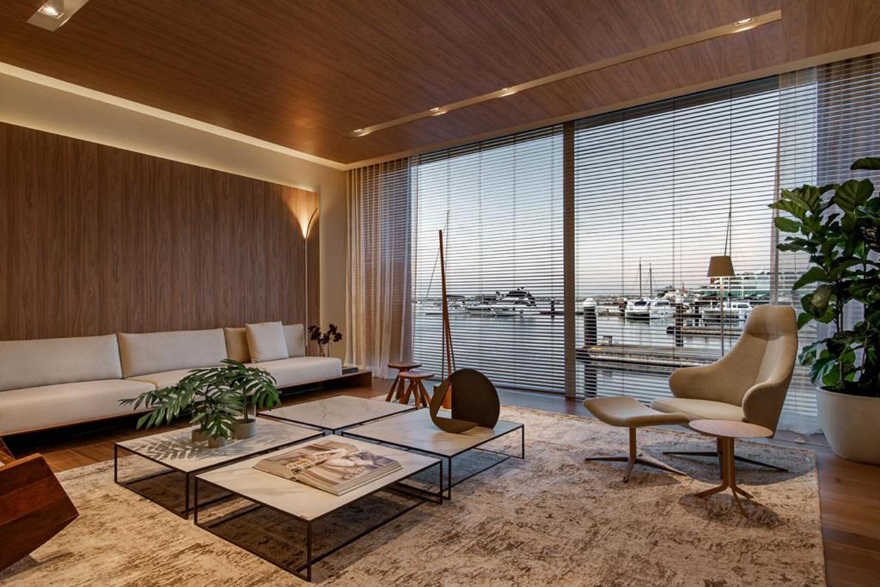 巴西海滨度假屋的现代与传统融合-11