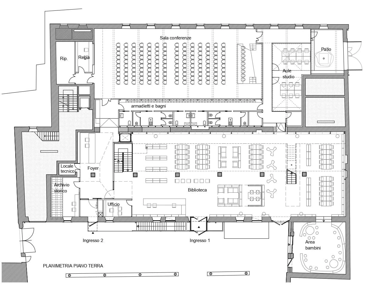 CIVIC LIBRARY - TRENTO -  Mezzolombardo-10