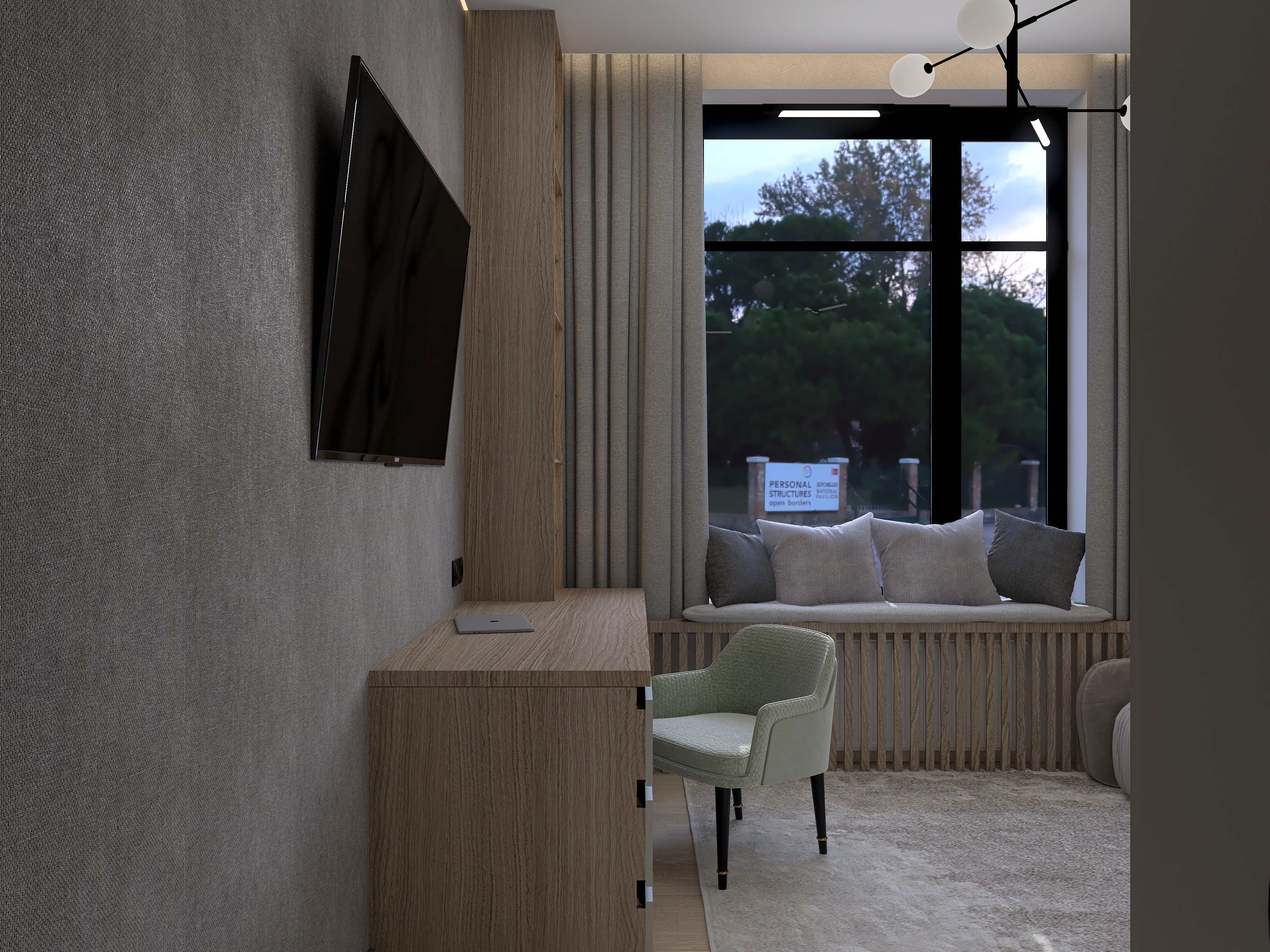 дизайн проект аксай дом 140 кв.-34