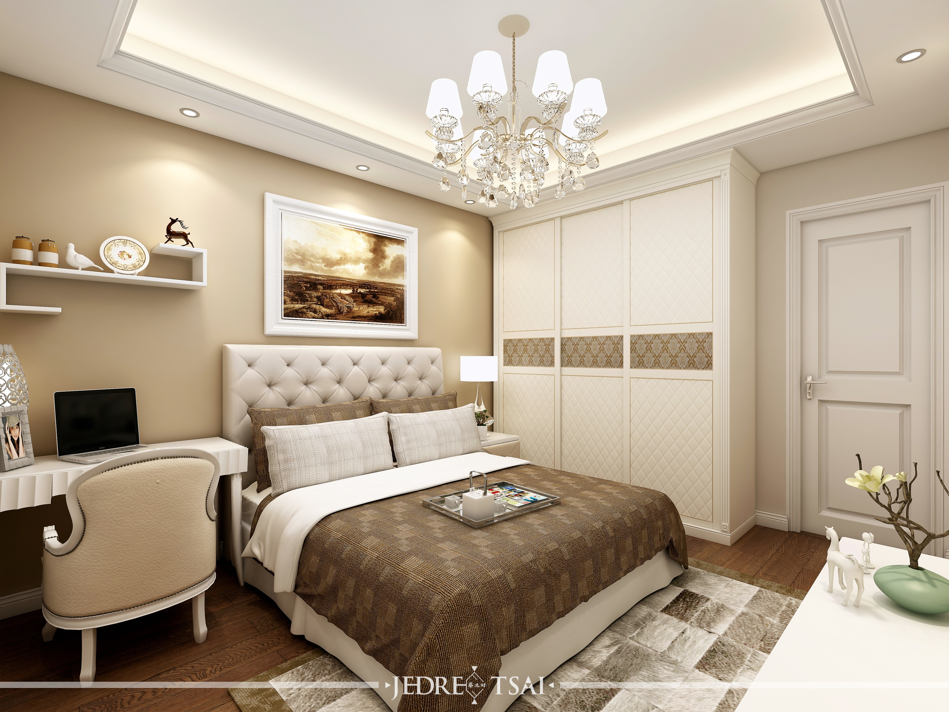 紫粉简欧风，温馨浪漫优雅-17