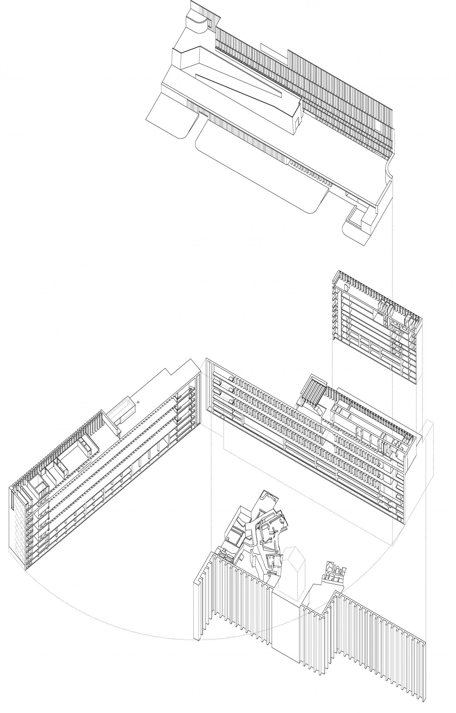 Madrid 皇家收藏博物馆 | 融入城市景观的现代建筑-17