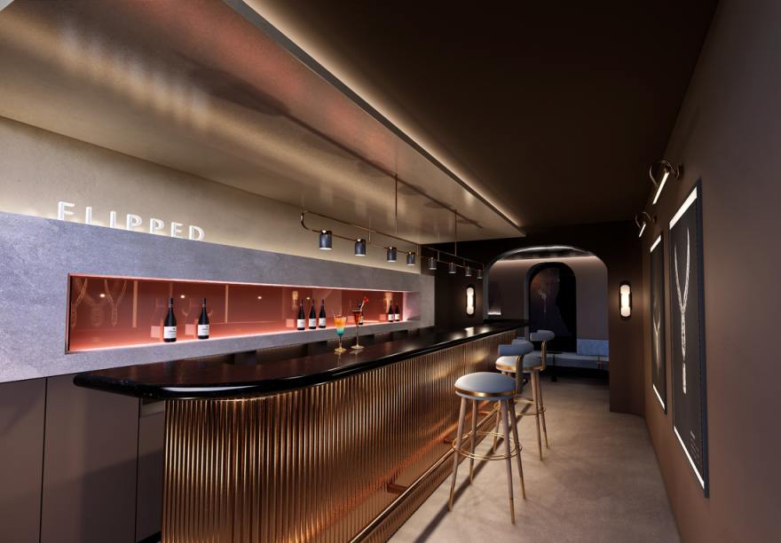 150㎡轻奢珠宝店(现代轻奢)-6