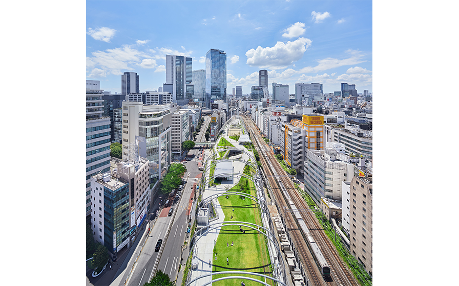 MIYASHITA PARK | 都市計画・マスタープラン | Projects | NIKKEN SEKKEI LTD-1