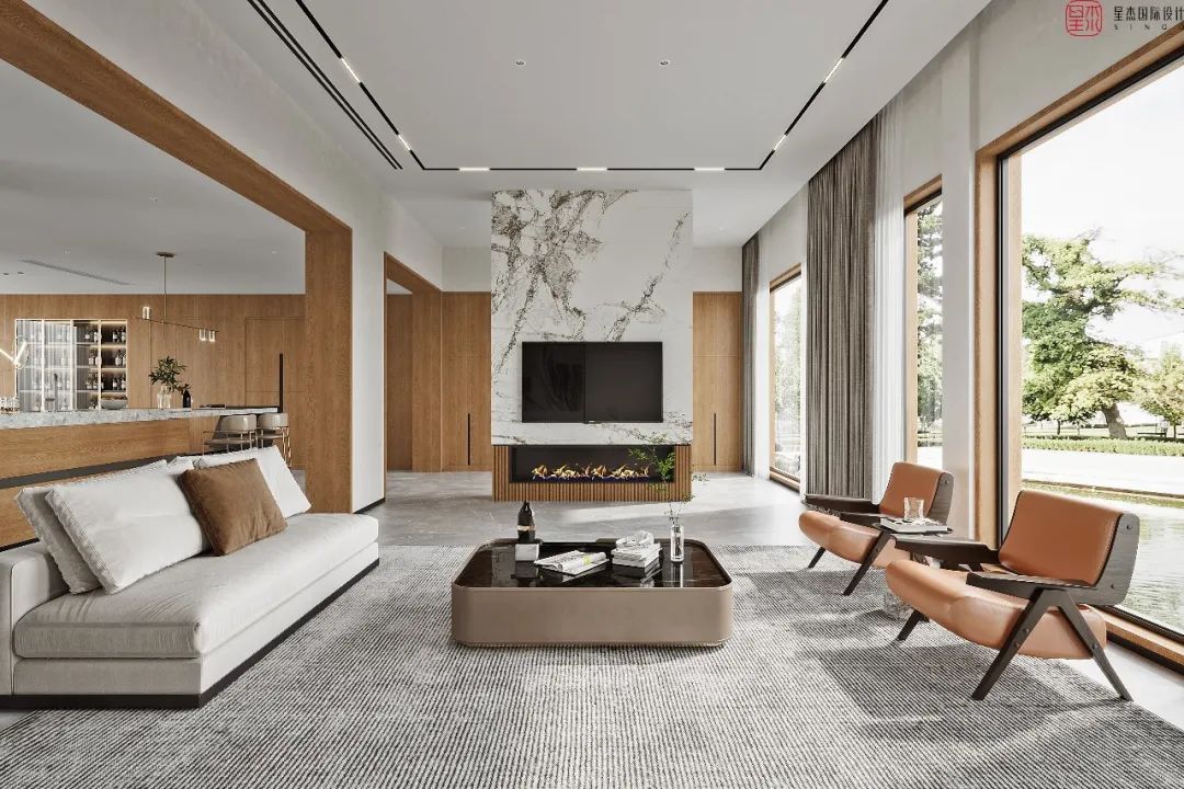 杭州水岸风华原木度假风别墅丨中国杭州丨星杰-16