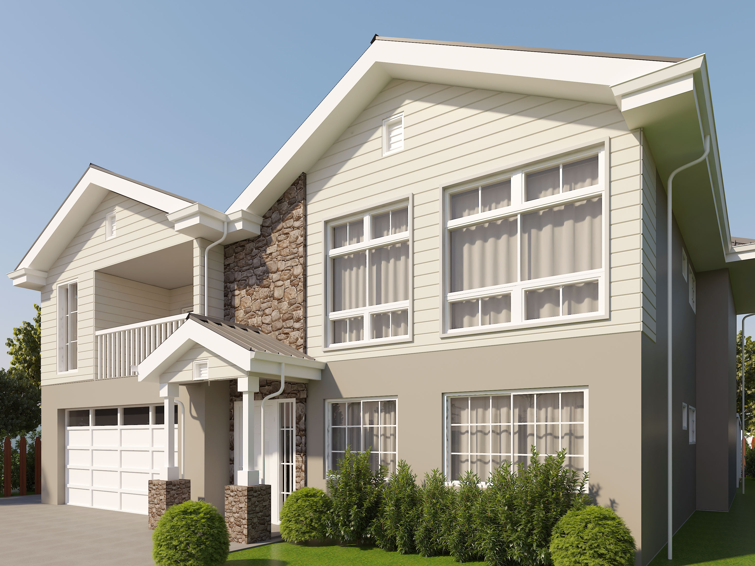 汉普顿 E·外部设计-3