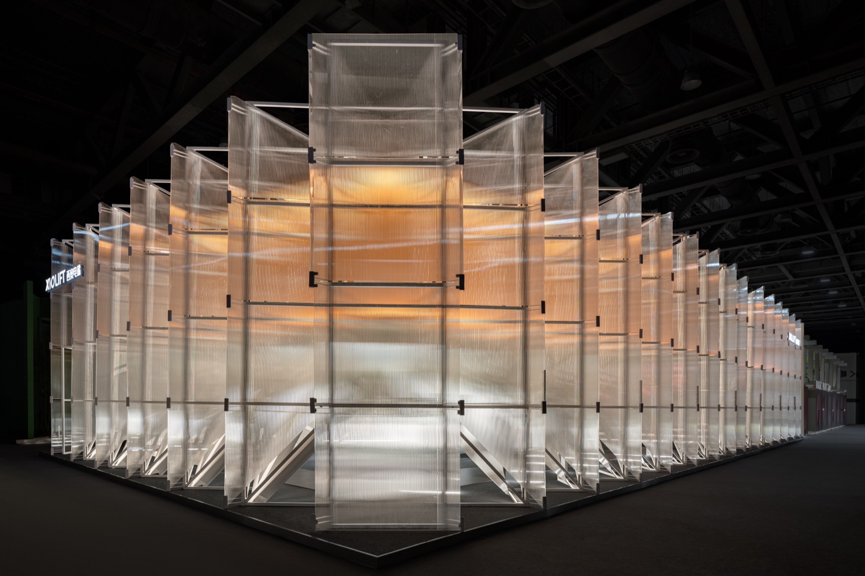 西奥电梯2024广州设计周展厅丨中国广州丨加减智库设计事务所-21