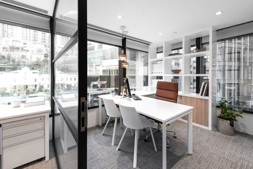 香港某 HR 和投资咨询公司办公室设计丨中国香港-1