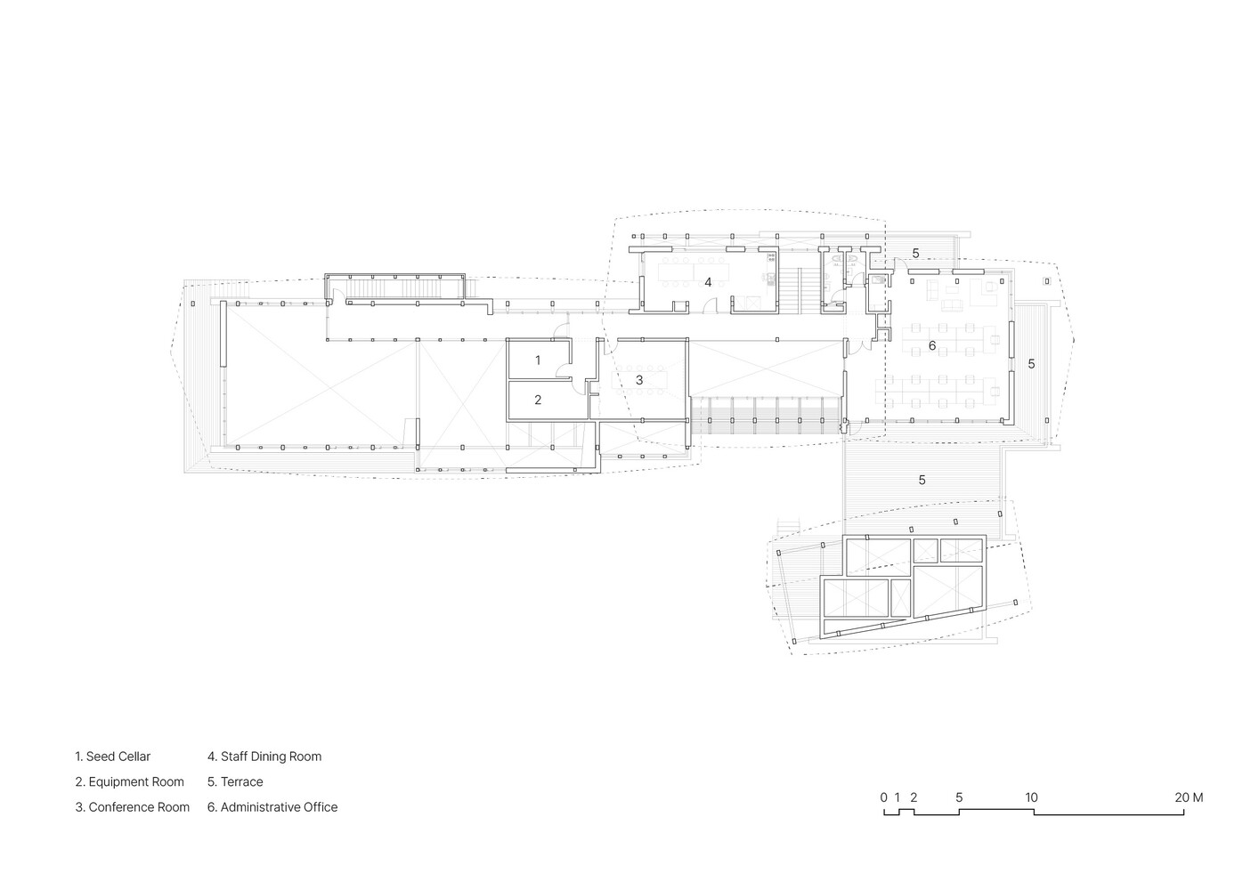 韩国首尔国立大学 Gwanak Arboretum 教育管理楼设计丨TAAL Architects-46