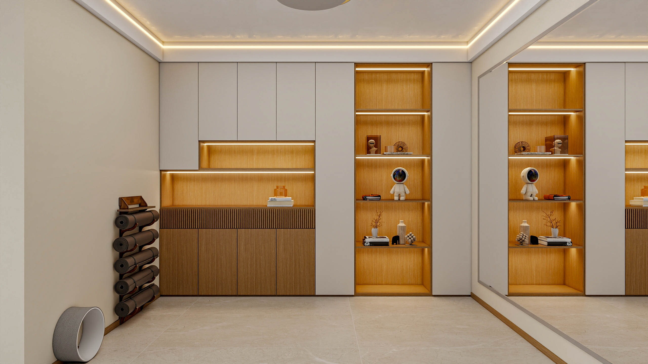 四川成都成都合院（376平方底跃简约中式三居室）-38