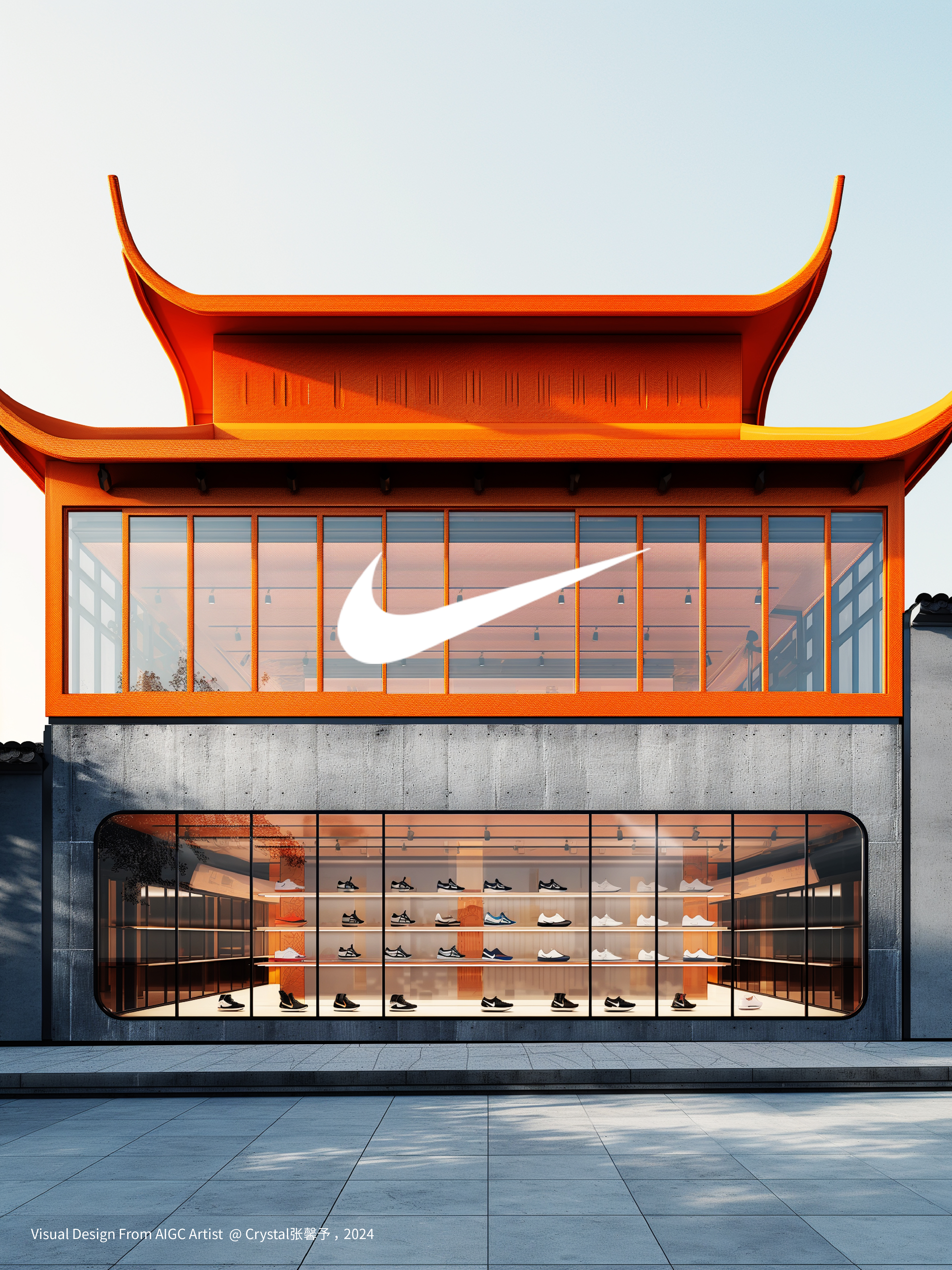 耐克潮流中式概念体验店-2