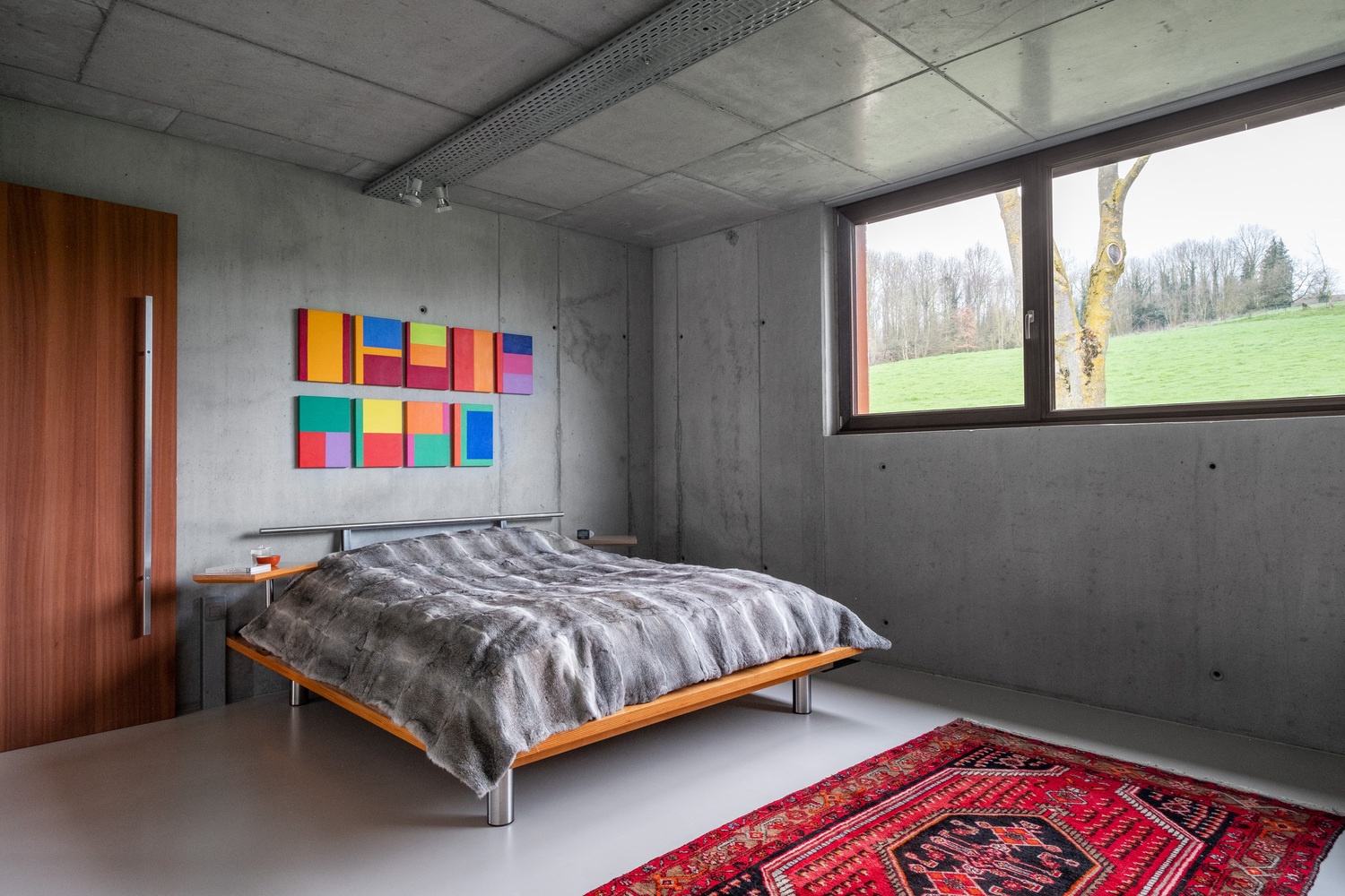 乡间清水混凝土别墅丨比利时丨马腾斯范凯米尔-19