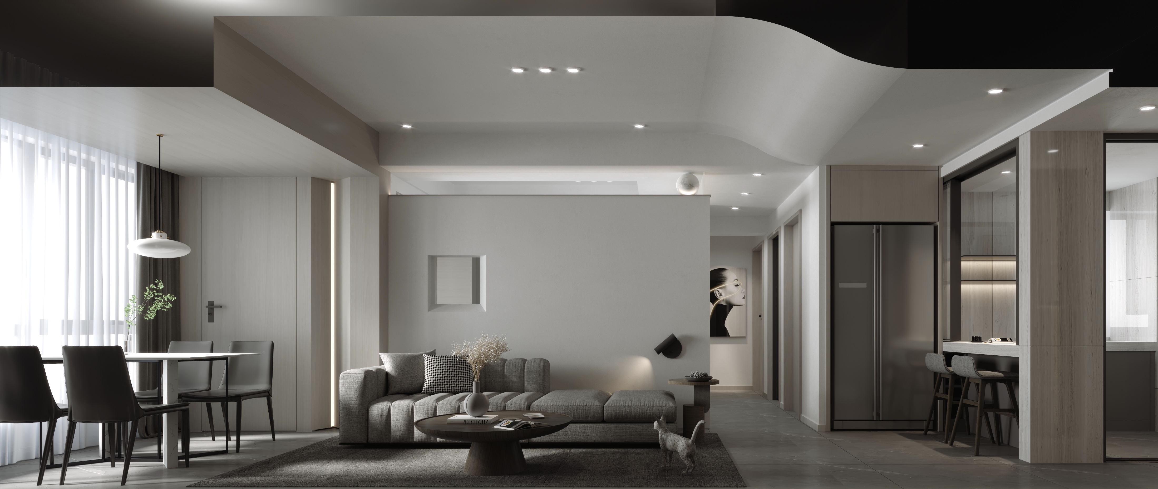 素若空间 | 宁静致远的室内设计美学-19