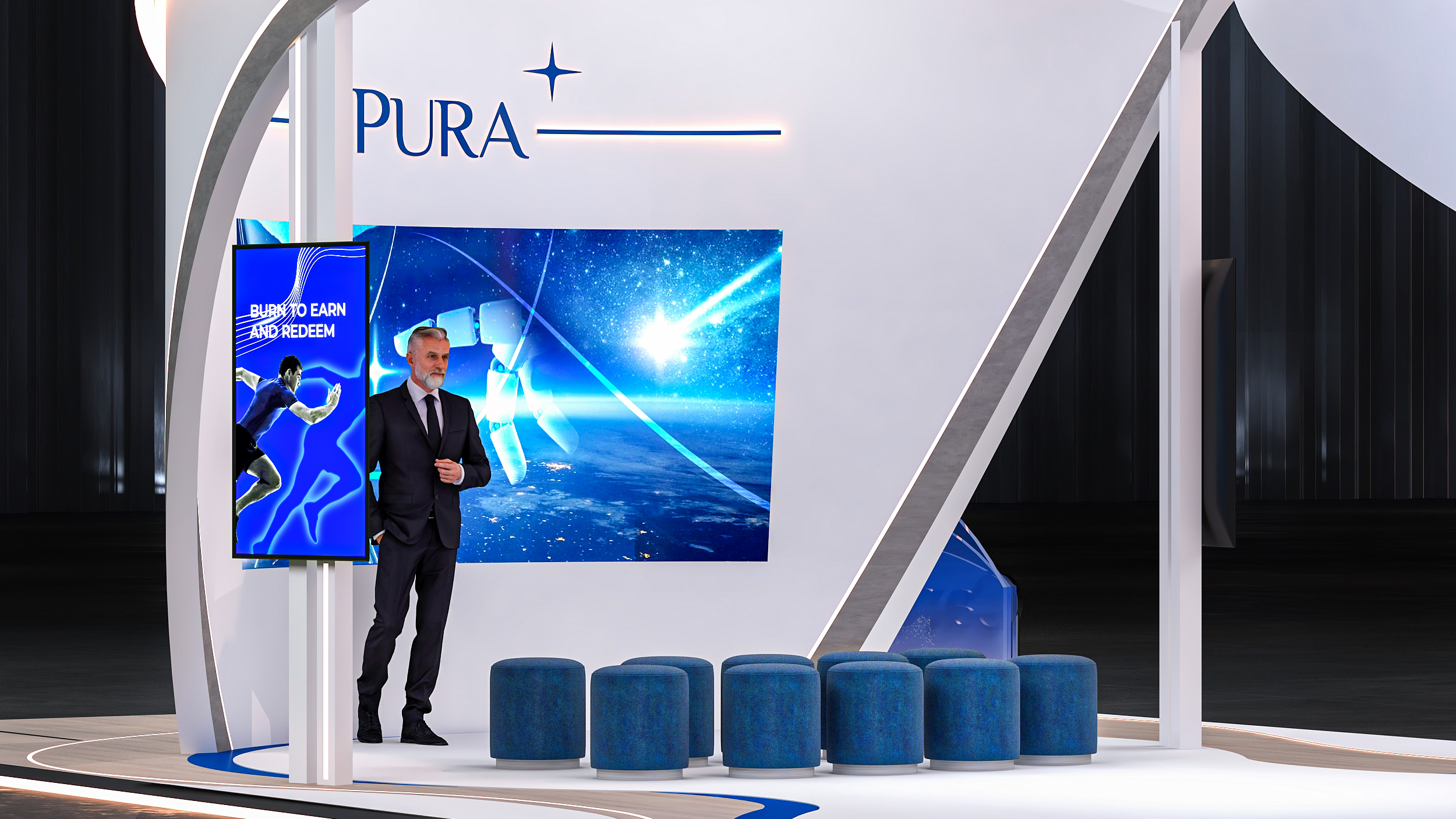 Pure Health  WHX Tech展会展位设计丨未明确提及-17