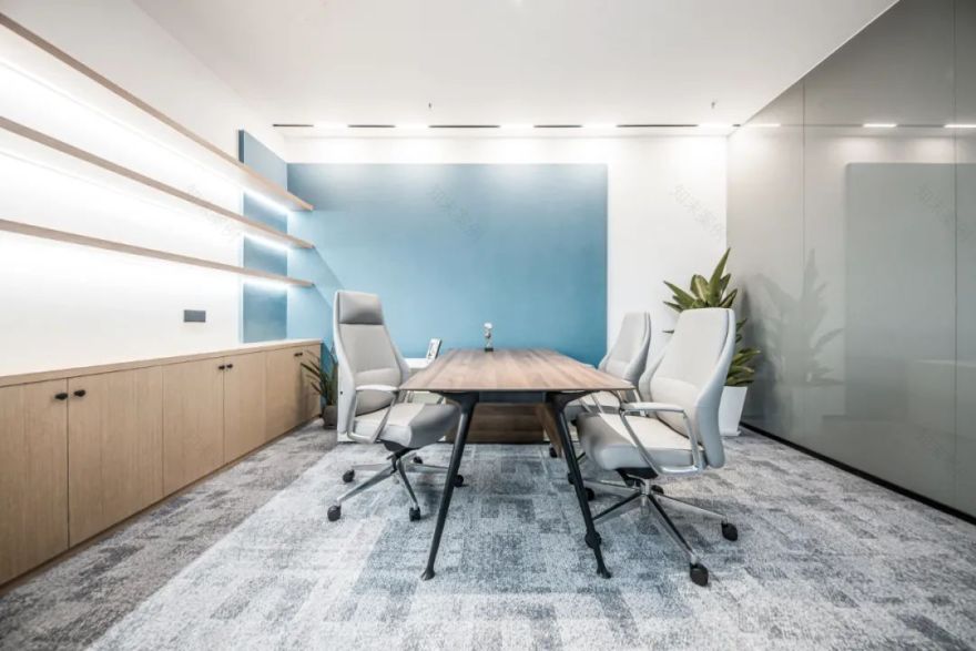 蓝河绵羊乳业集团办公室丨中国长沙丨周笙笙建筑装饰设计-49