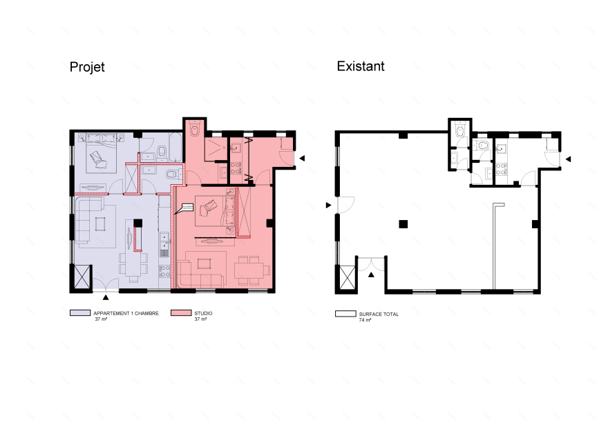 APPARTEMENTS MADRID 公寓改造丨西班牙马德里-3