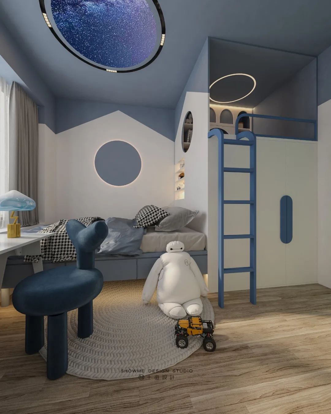 龙湾半岛 138㎡现代家居,十亩设计展现精致生活-22