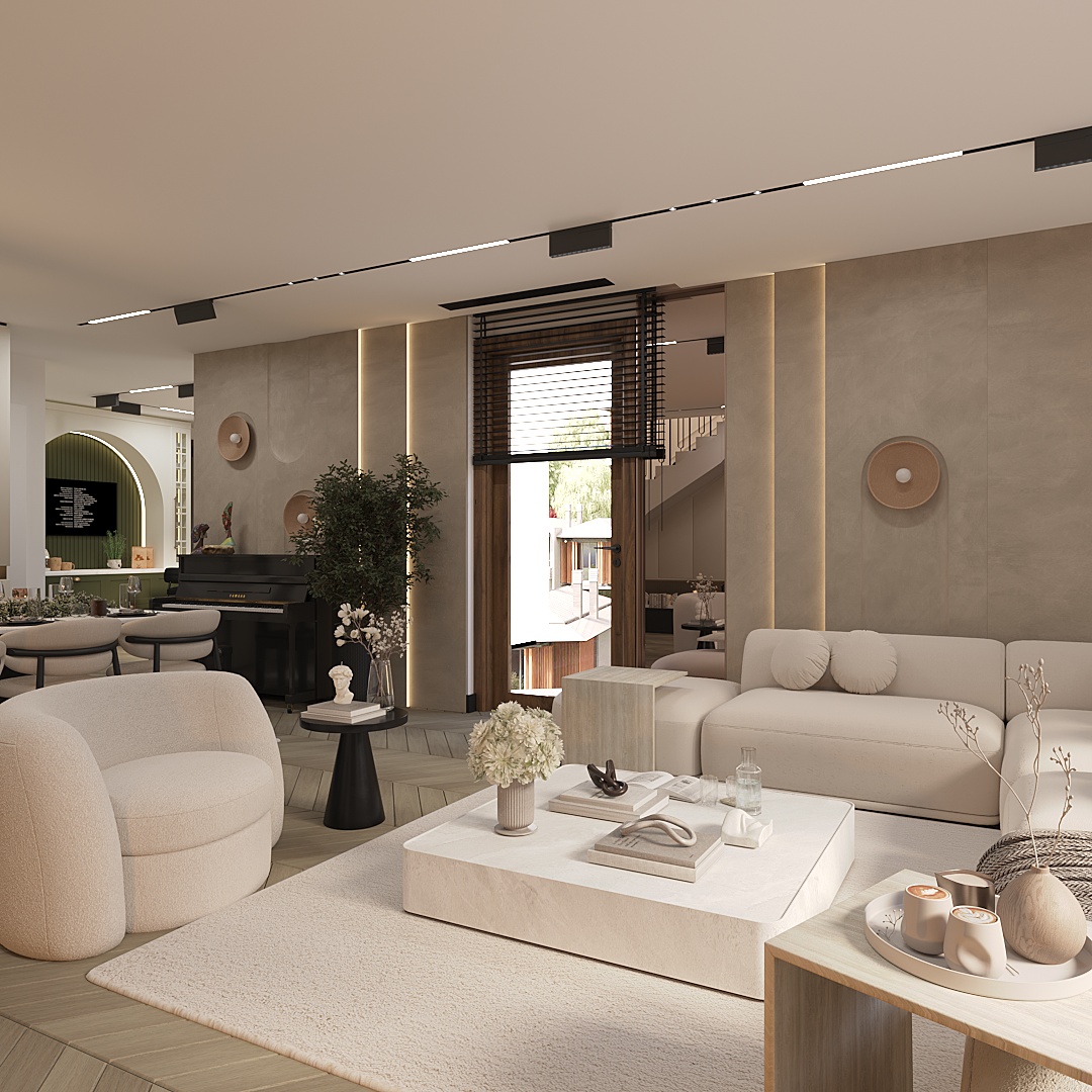 BALCIOĞLU HOUSE LIVINGROOM DESIGN ALTERNATIVE 2-6