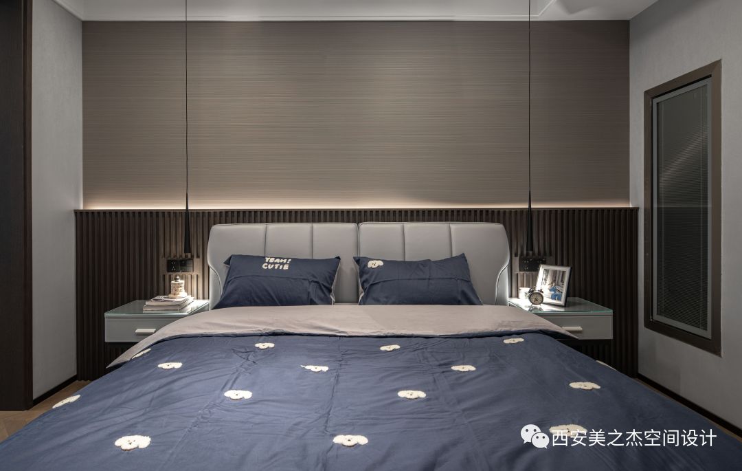 西安莱安逸珲 300 平现代简约之家丨中国西安丨M&J 美之杰-35