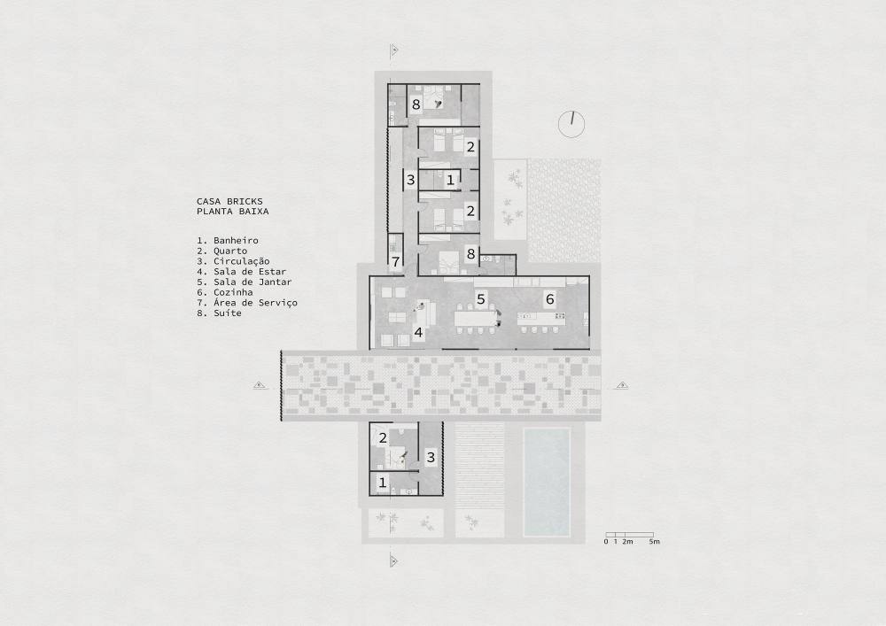 巴西亚历克萨尼亚 Bricks 住宅丨Ateliê Monolito-34