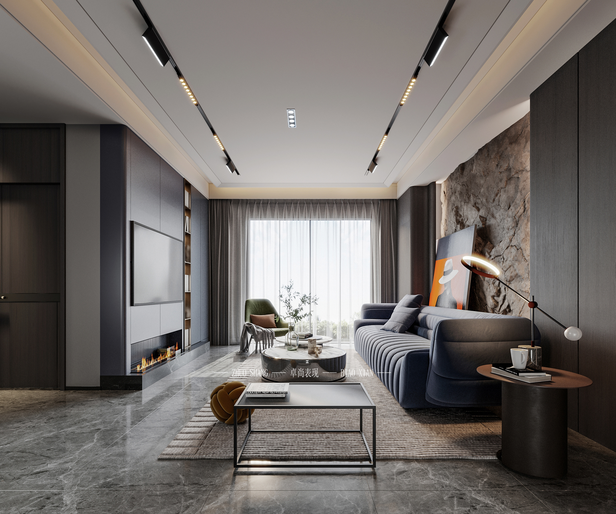 卓尚表现|现代风格  家装-10