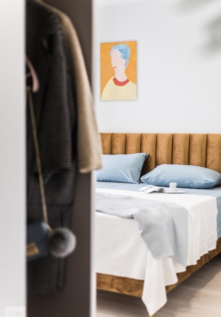 全能格局,珊瑚橘色点缀的玖雅平层设计-86