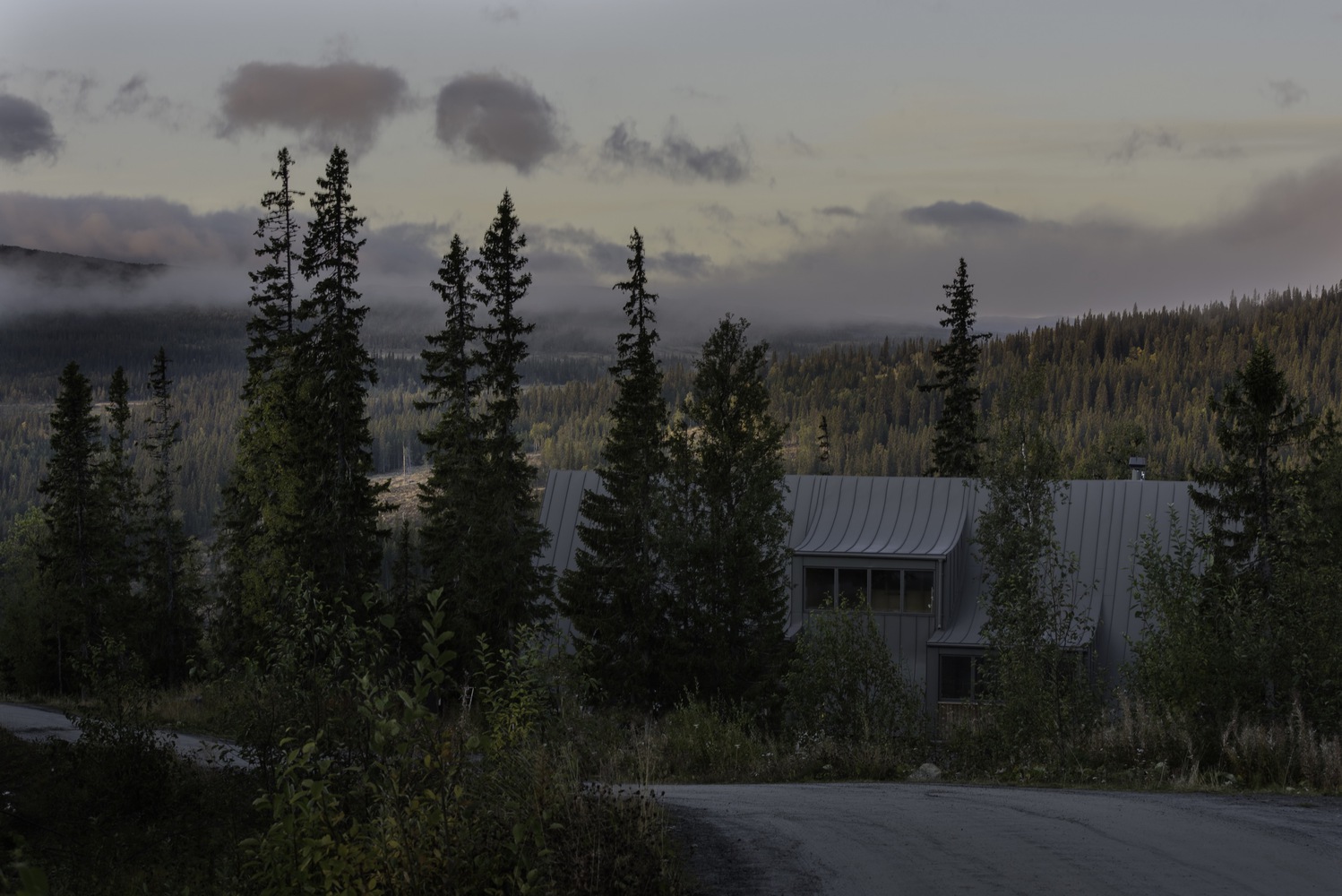 瑞典 A 架滑雪小屋-3