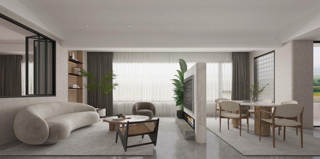 现代简约跃层设计|孙成福-7