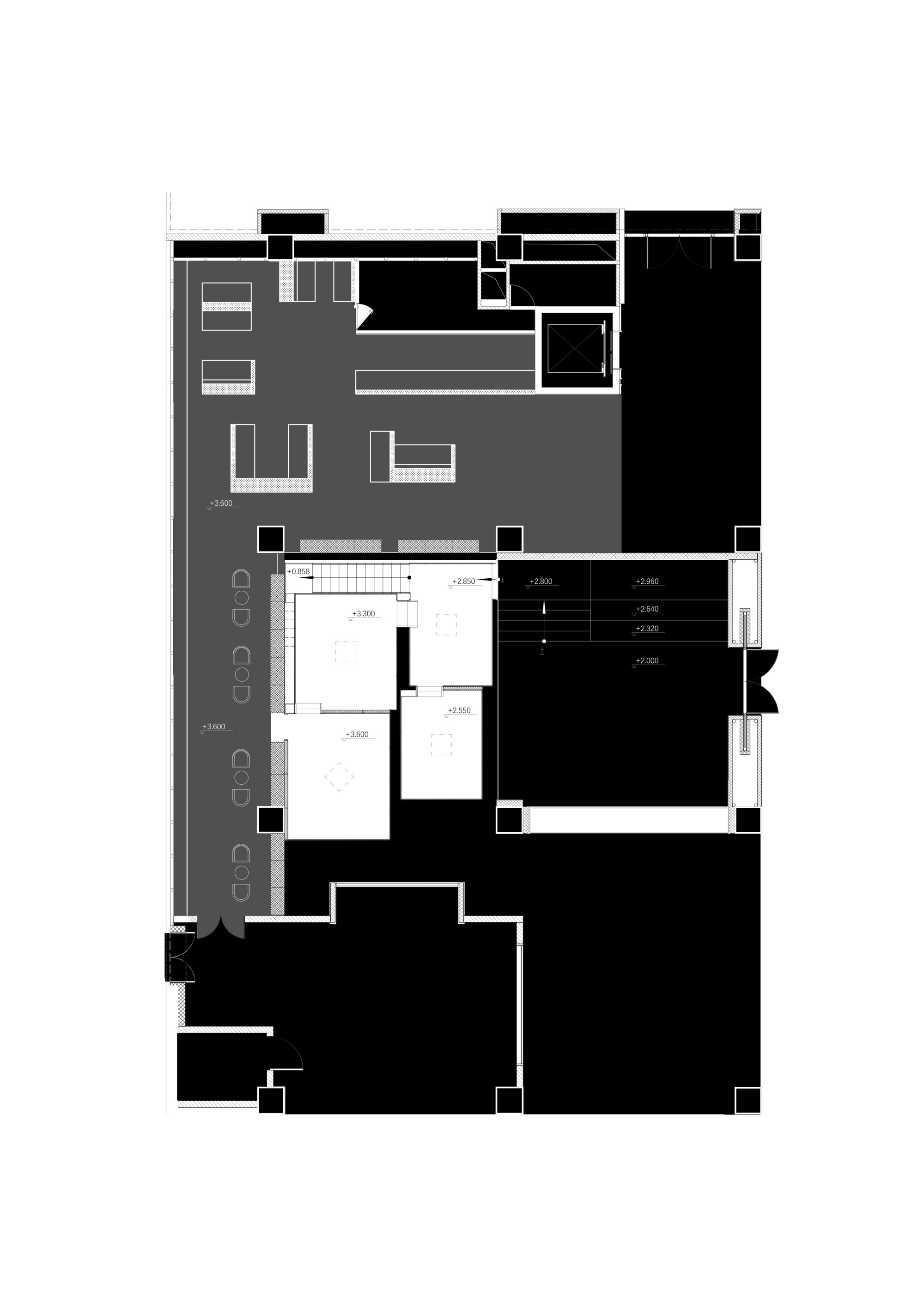 Office Warehouse 内的咖啡和阅读空间改造丨中国上海丨HCCH Studio-35