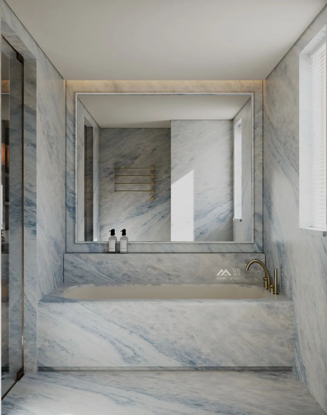 HOMBLE · 170㎡开放式平层里的亲子互动空间丨中国深圳丨HOMBLE红柏设计-53