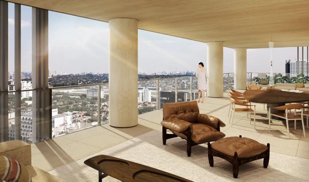 Arthur Casas Studio--一梯两户的平层公寓楼样板房公开-30