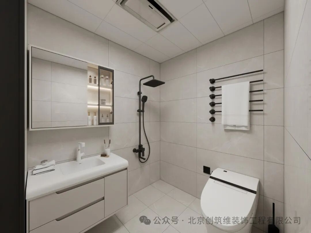 中兴和园二期|120㎡现代简约风装修案例-45