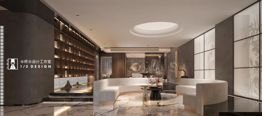 美容理发店精致设计丨半杯水工作室-27