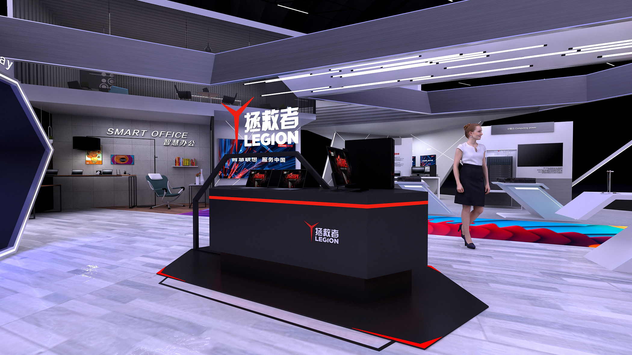 CITE 2019联想展台-3