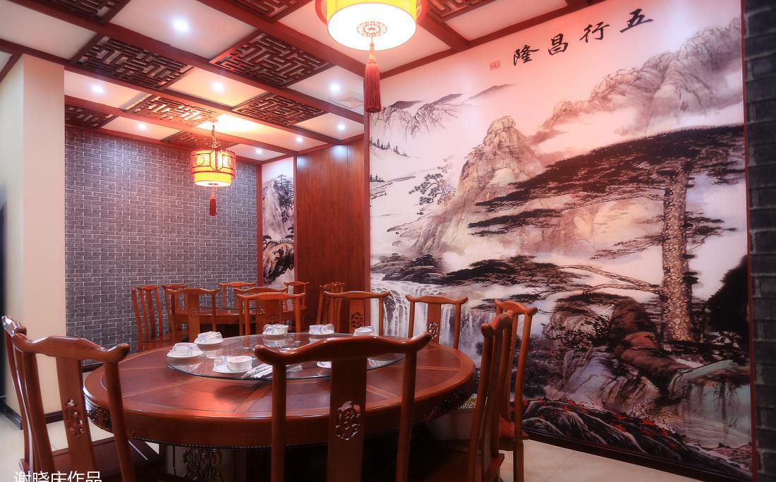 实景 · 信阳菜馆 · 中国红-12