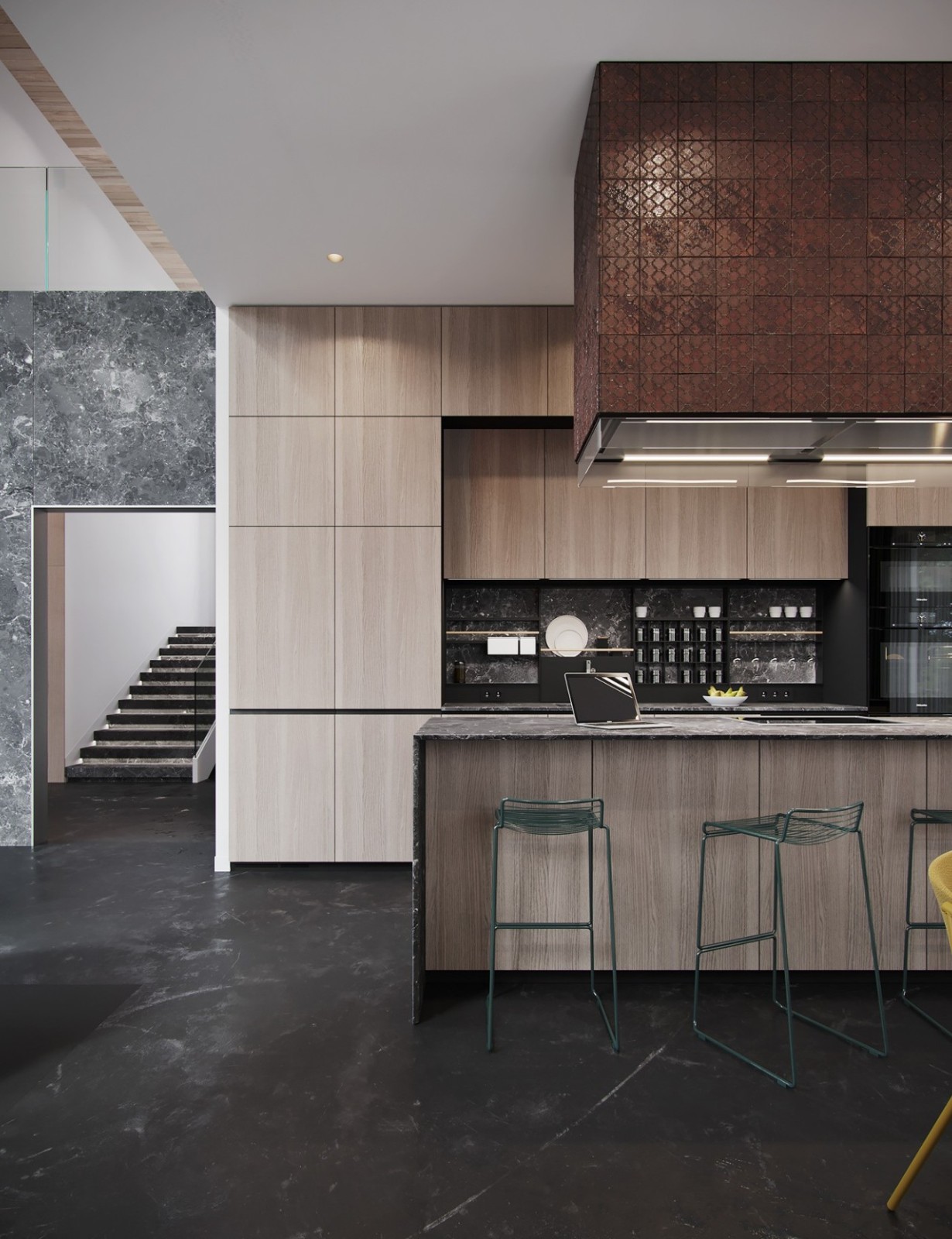 270㎡圣彼得堡现代风住宅 | MirrorR Studio-5