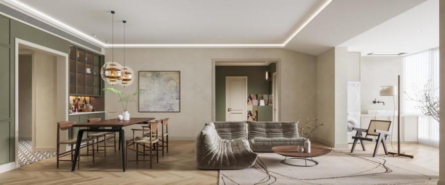 武汉 160㎡现代家居设计丨中国武汉丨示觉设计-17