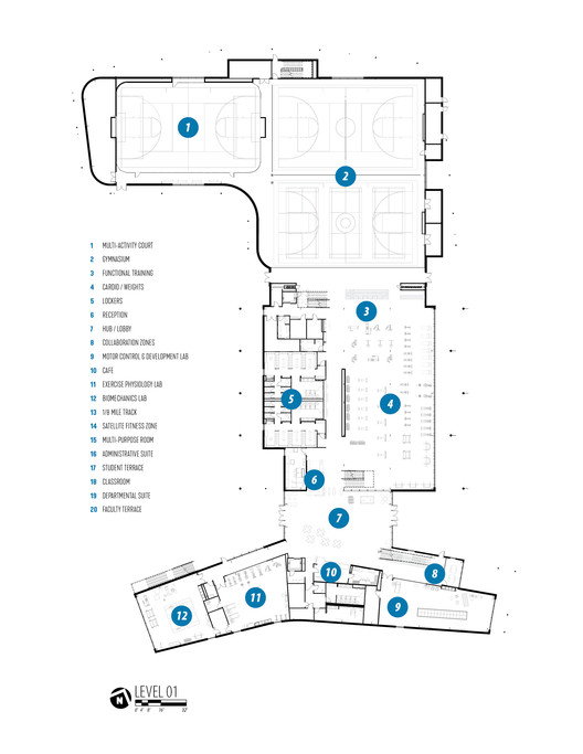 休斯顿大学 Clear Lake 休闲健身中心-24