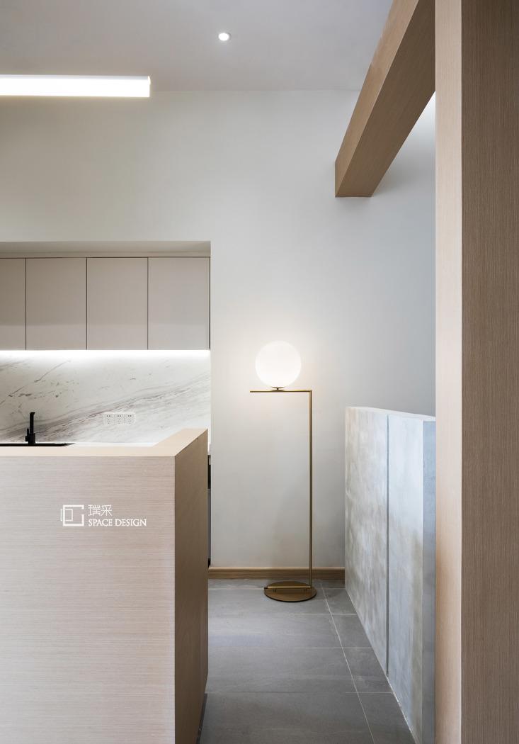 璞采设计丨理发店 | 空间规划与材质搭配的温厚饱满美学-3