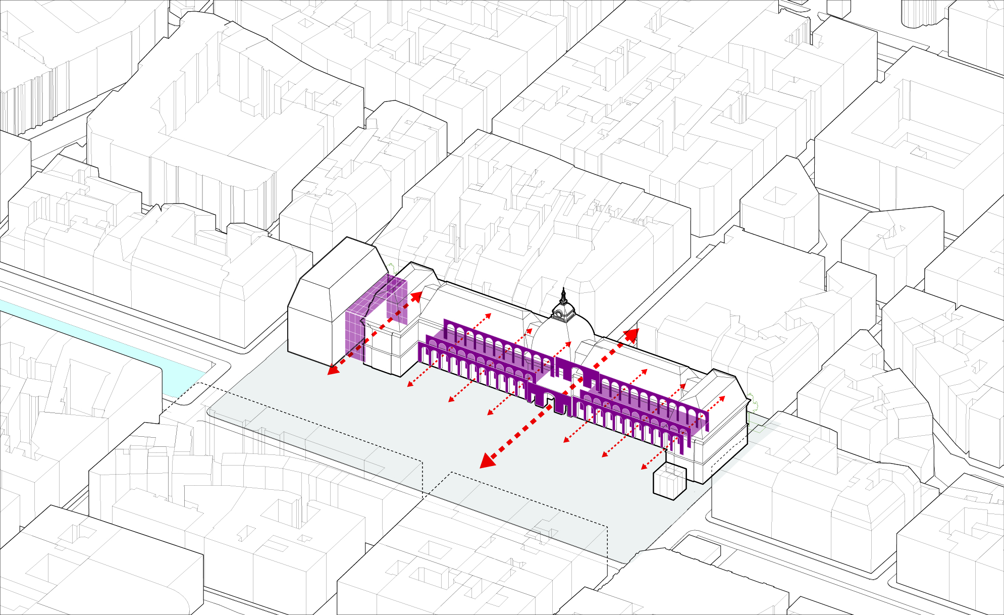 法国雷恩“Palais du Commerce”建筑改造-25