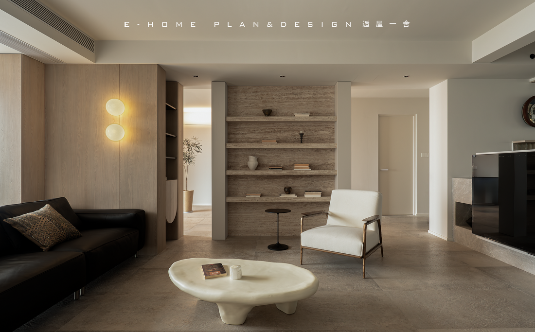 和卧室互换后，客厅倒像是掩起来的世外桃源-10