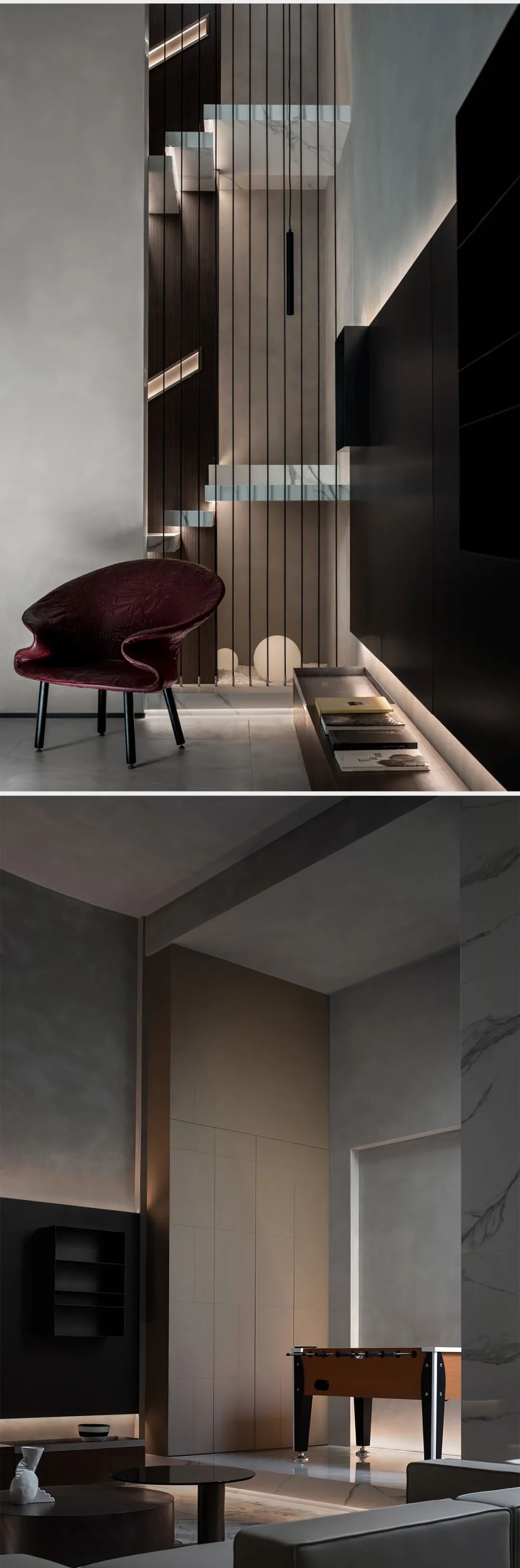 380㎡ 现代美墅 | 光与影的艺术-6