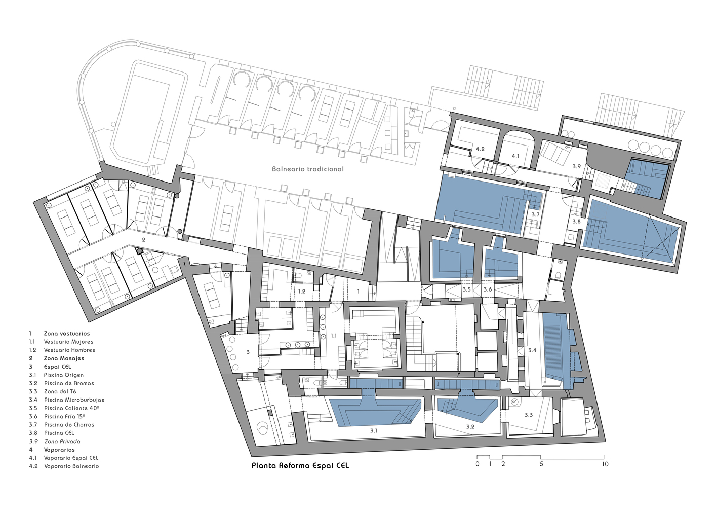 塞尔温泉浴场,洗浴中心-19