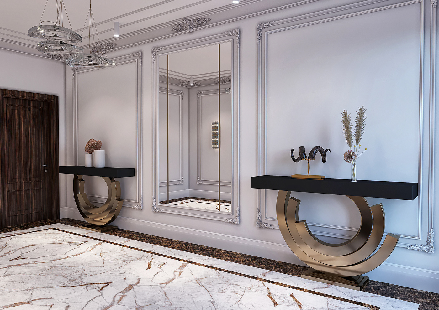 阿塞拜疆新古典主义大厅设计丨Habib Imanov-8