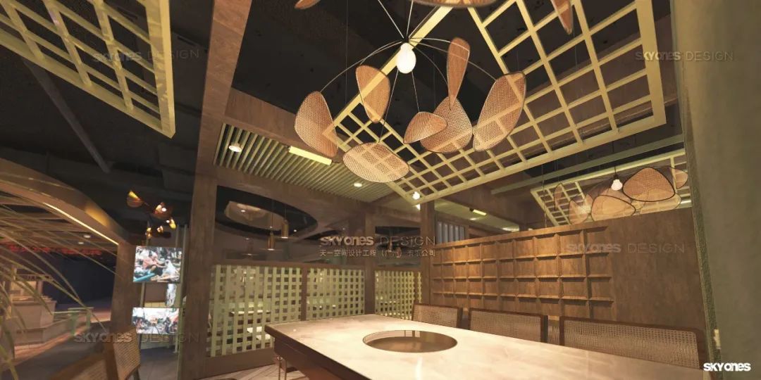 燃泰·泰式火鍋全新空間系統研發丨中国北京丨SKYONES 设计团队-73