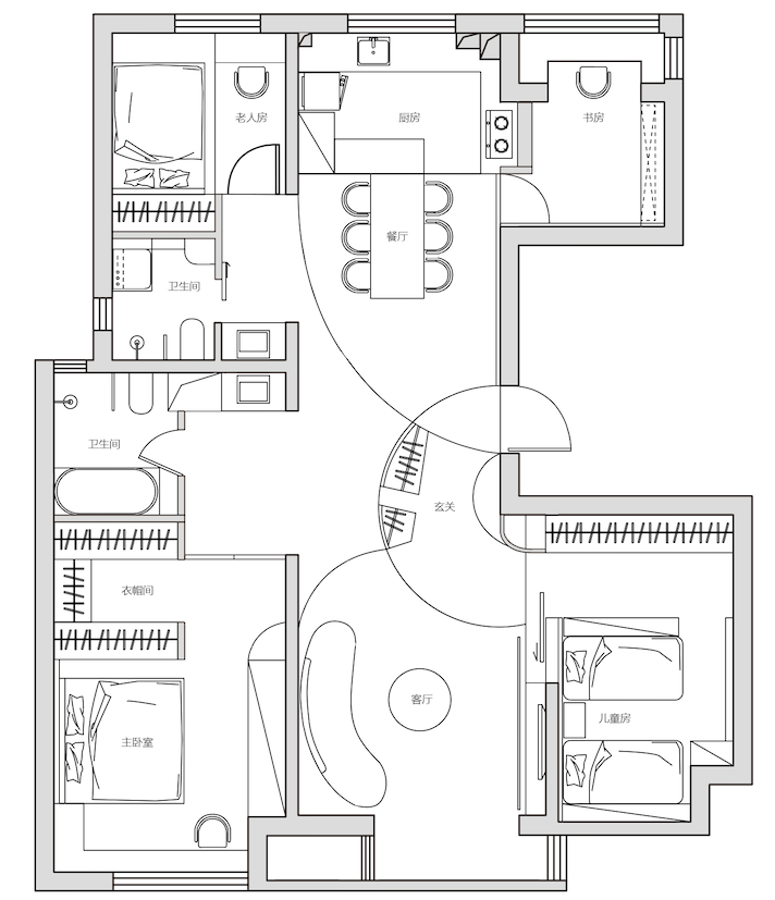 “旋境”住宅改造，北京 / 戏构建筑设计工作室-92