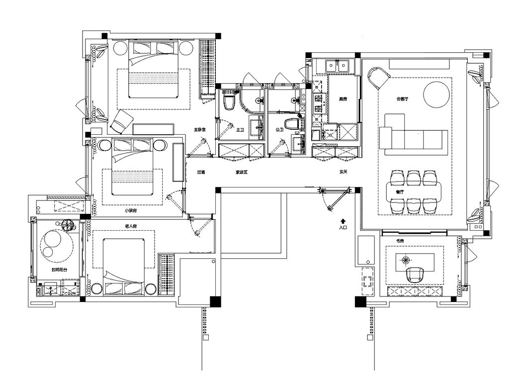 建发·玺樾样板房-128