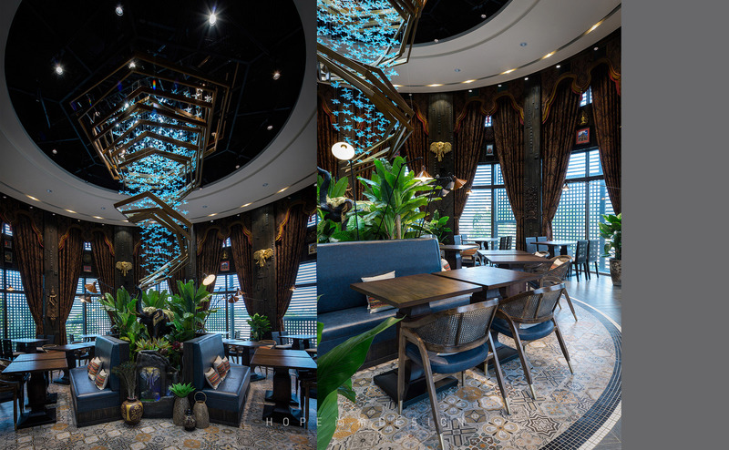 三亚海棠 68 环球美食广场丨中国三亚丨尚希设计 HOPE DESIGN-43