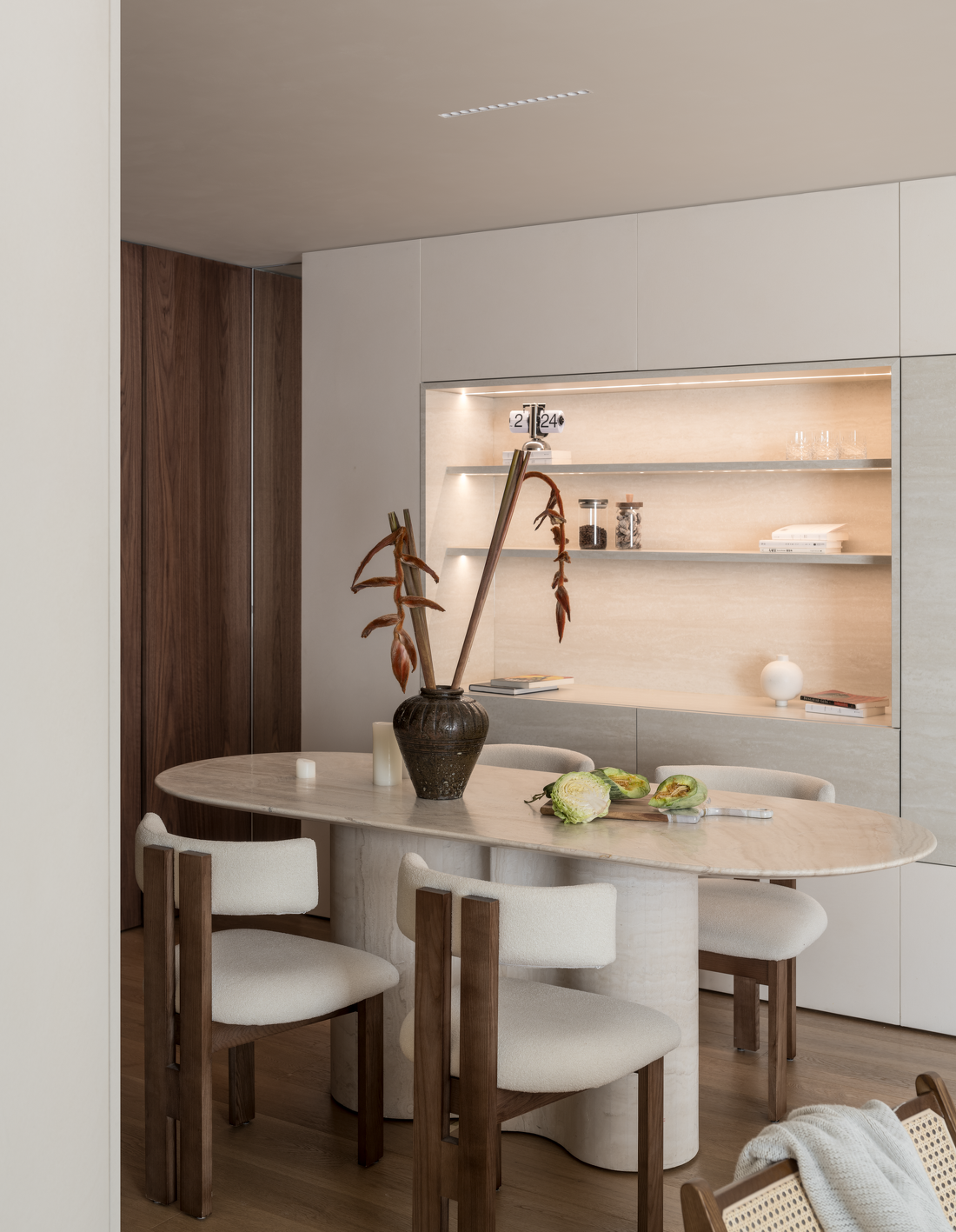 LDK联动造洄游动线,温暖的木质极简家-25