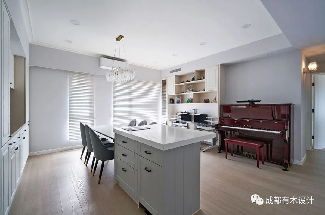 现代乡村风淡紫铃兰花色家邸设计丨欧德-17