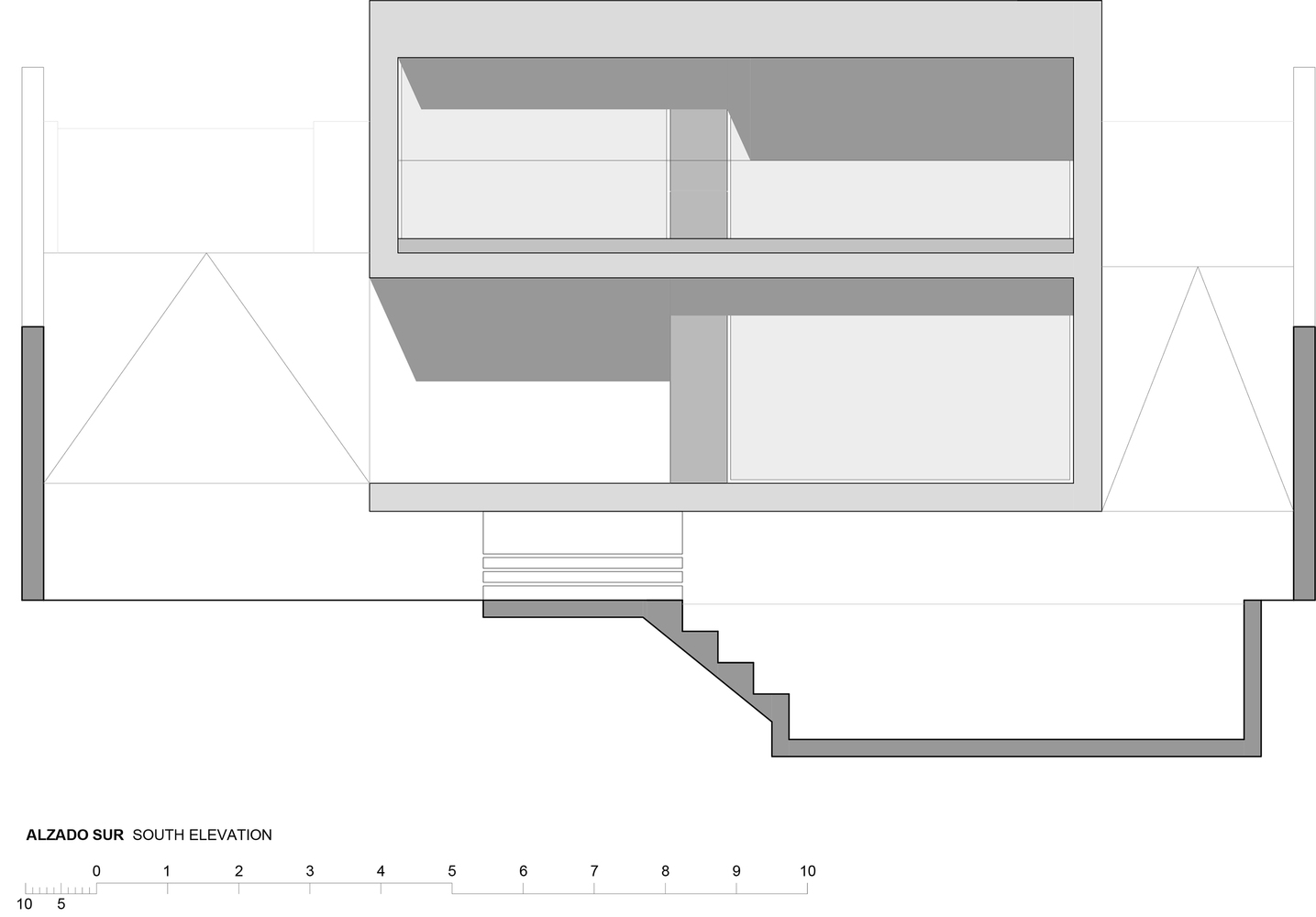 巴伦西亚丘陵景观中的白色棱镜住宅-69